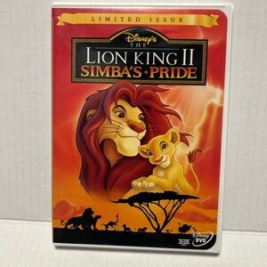 The Lion King 2 Simba's Pride LIMITED ISSUE Disney DVD